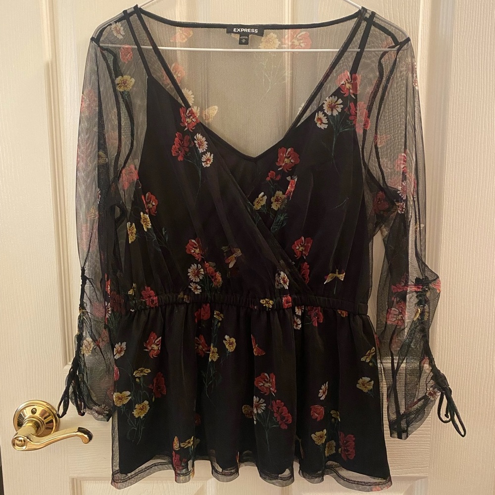 Express 3/4 Sleeve Blouse